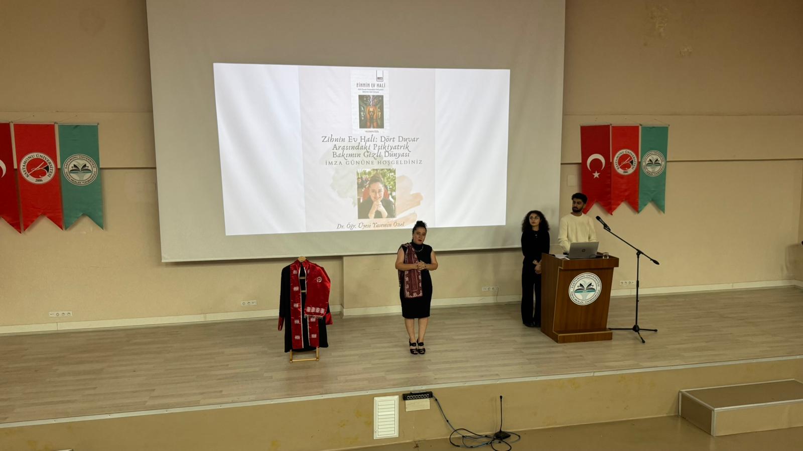 Tosya Meslek Yüksekokulunda “Zihnin Ev Hali” Kitap Tanıtımı ve İmza Günü Gerçekleştirildi.