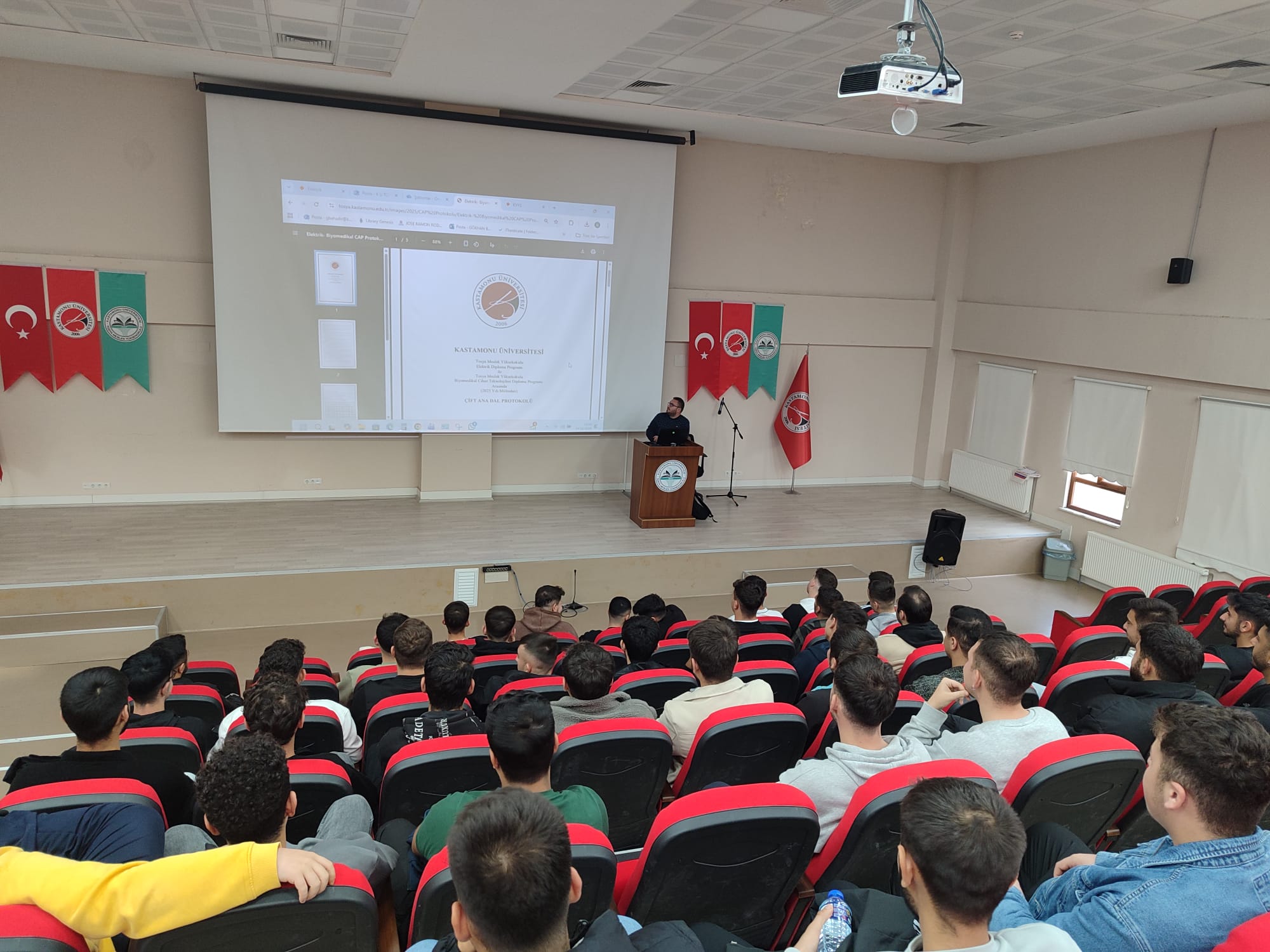 Elektrik Programımızda Vize Sınavları Öncesi Danışmanlık Toplantısı Gerçekleştirildi.