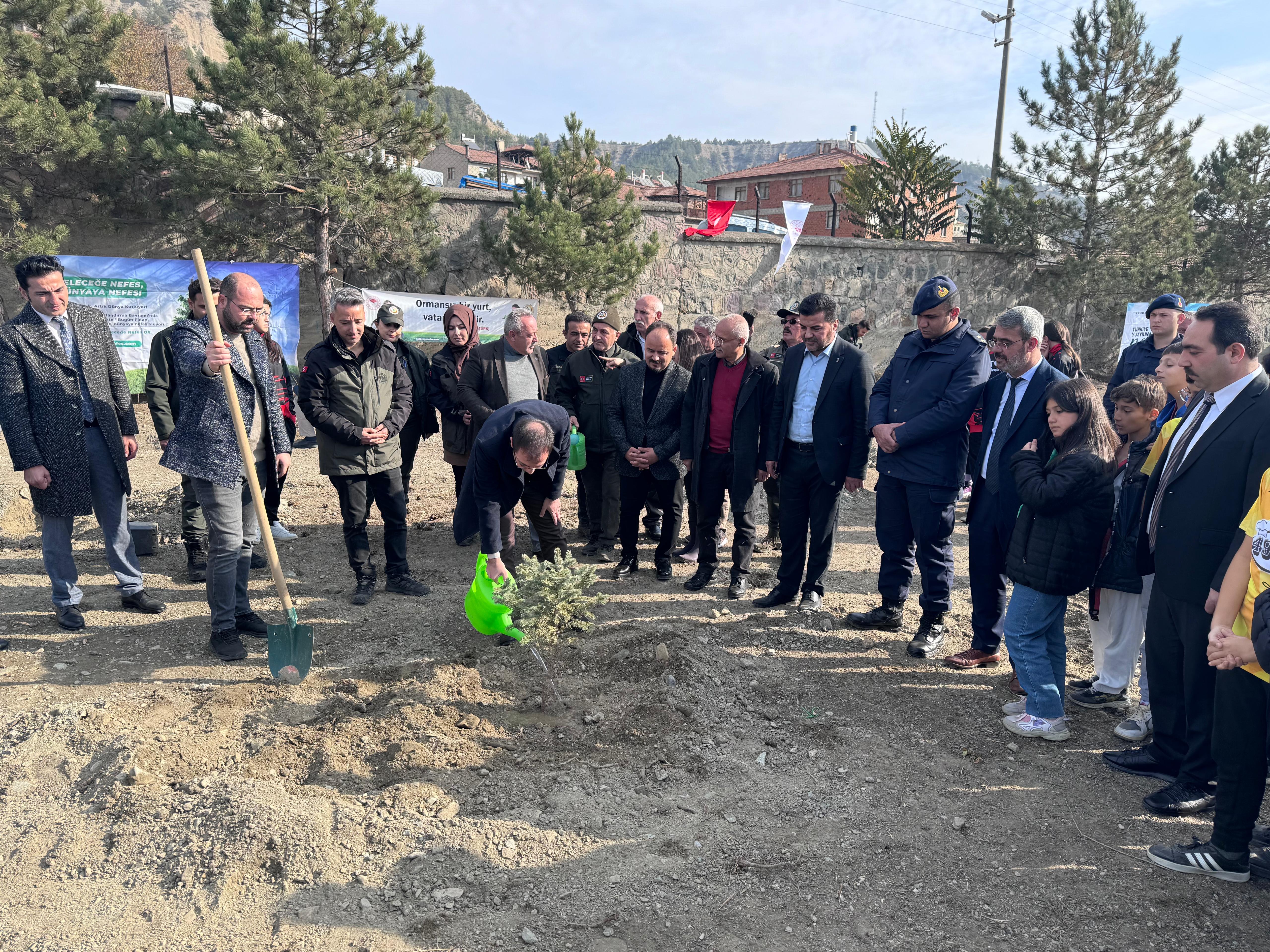 Yüksekokulumuz Milli Ağaçlandırma Günü Etkinliğinde
