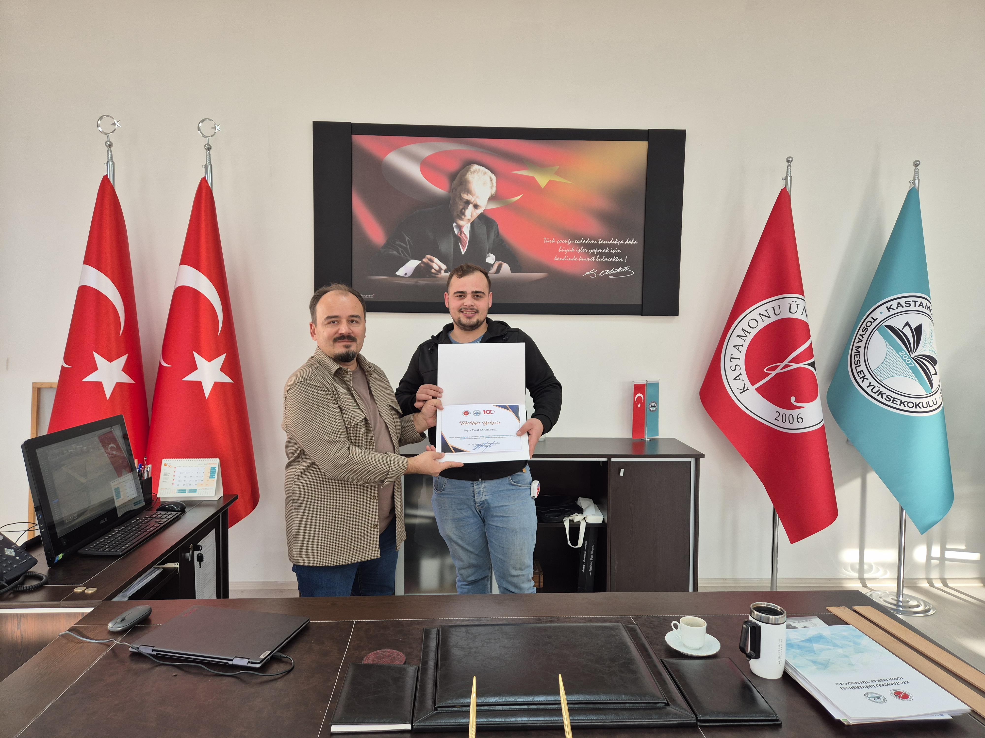 Yüksekokulumuz Kameriyeleri Yenilendi