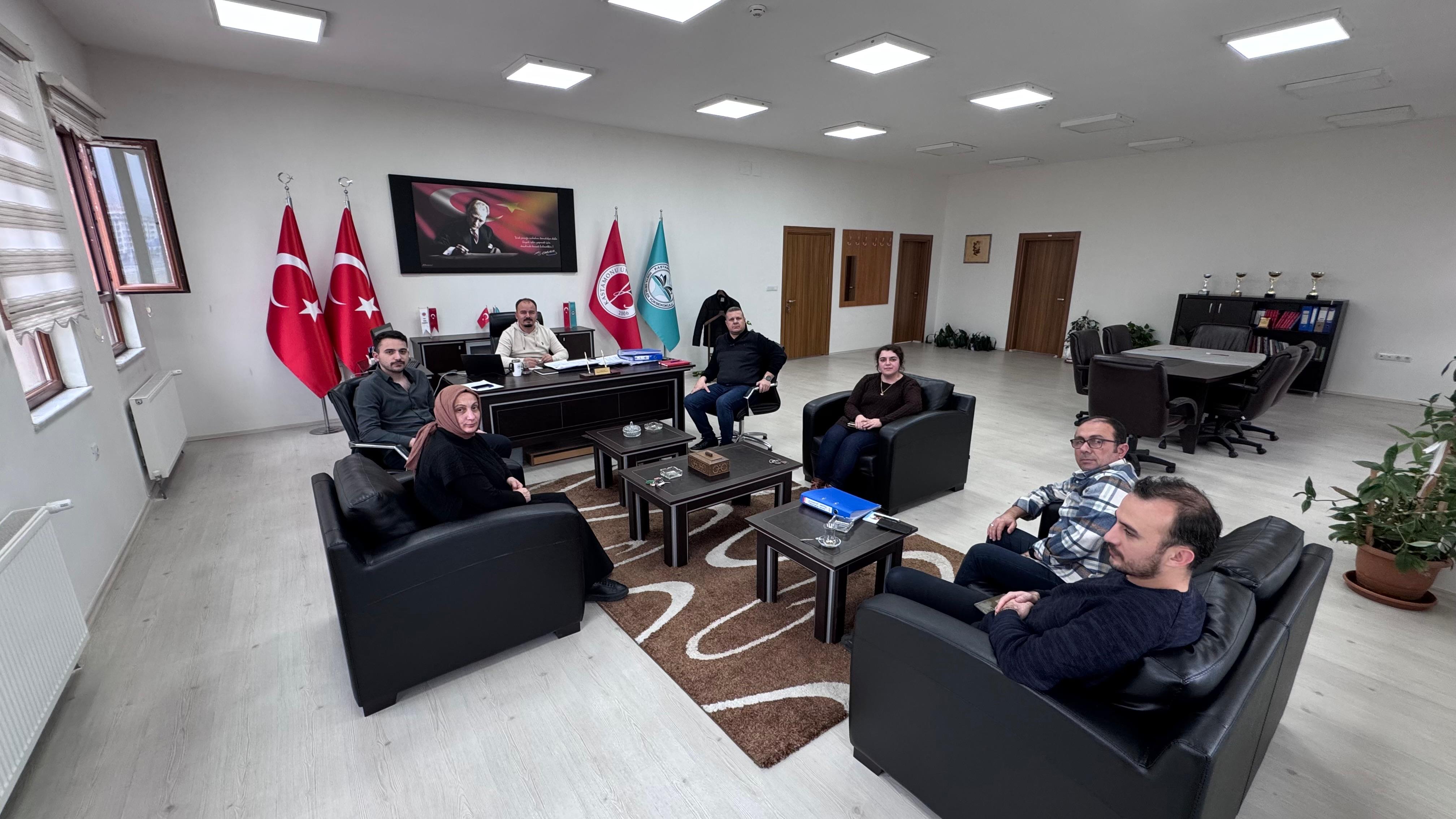 Meslek Yüksekokulumuzda Birim Kalite Üst Komisyonu Toplantısı Gerçekleştirildi