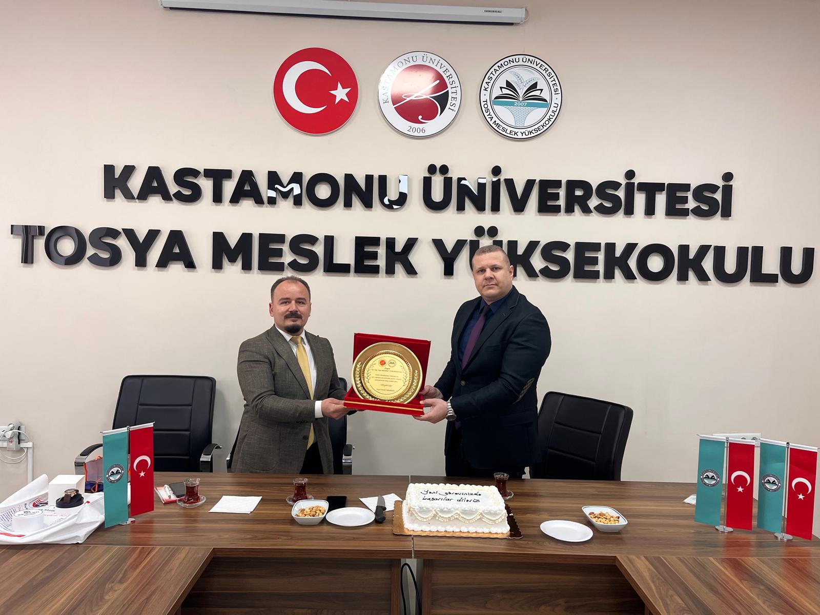 Meslek Yüksekokulumuzda Görev Değişimi