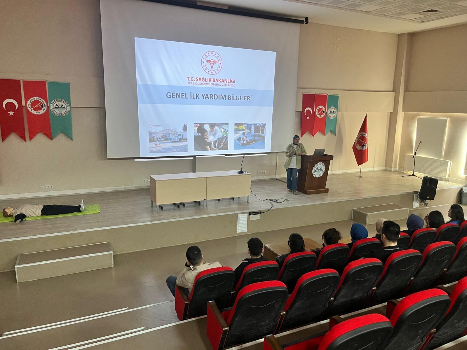 Tosya Huzurevi Yaşlı Bakım ve Rehabilitasyon Merkezi Personellerine İlk Yardım Eğitimi