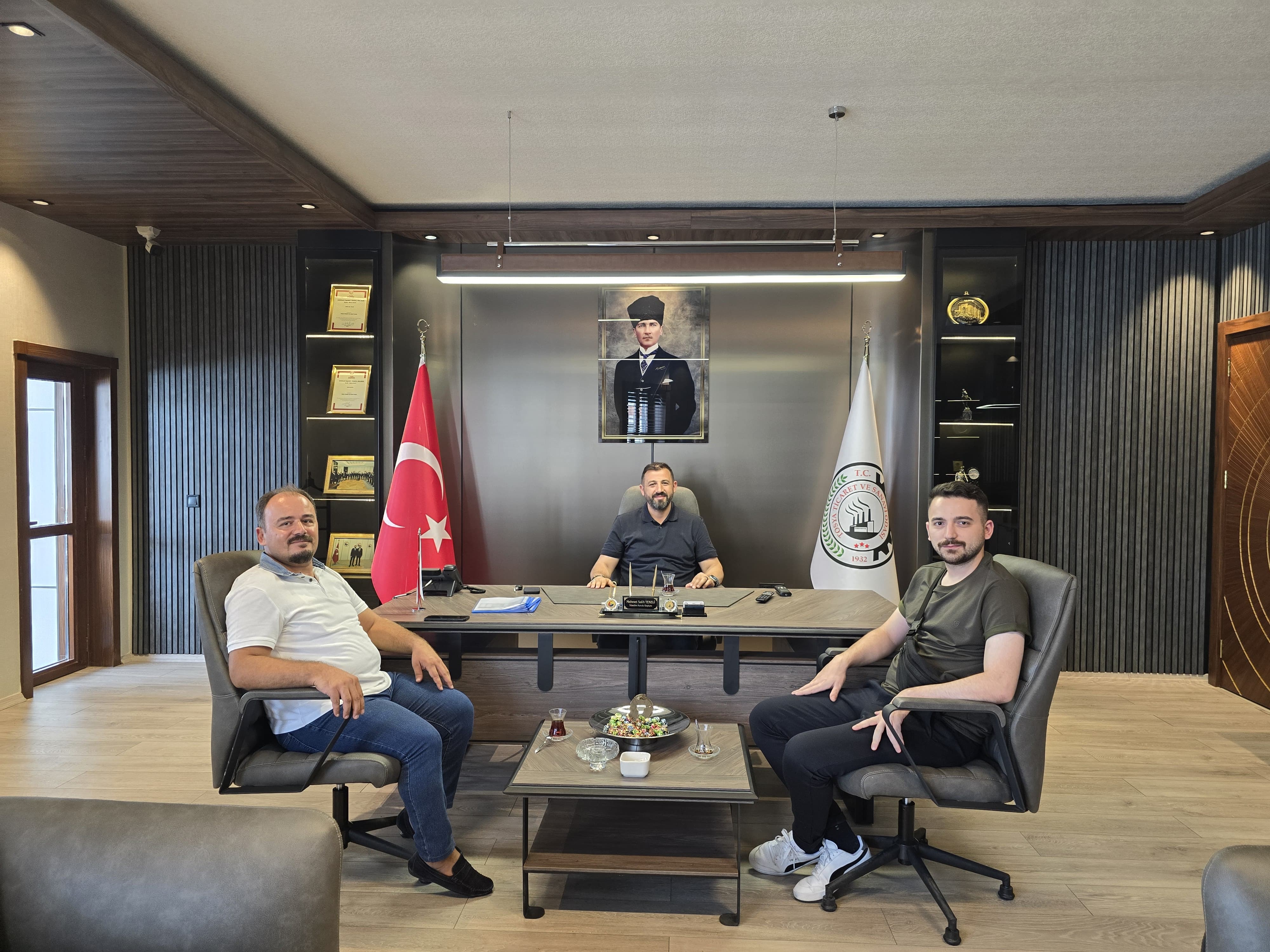 Yüksekokulumuzdan Tosya Ticaret ve Sanayi Odası'na Ziyaret