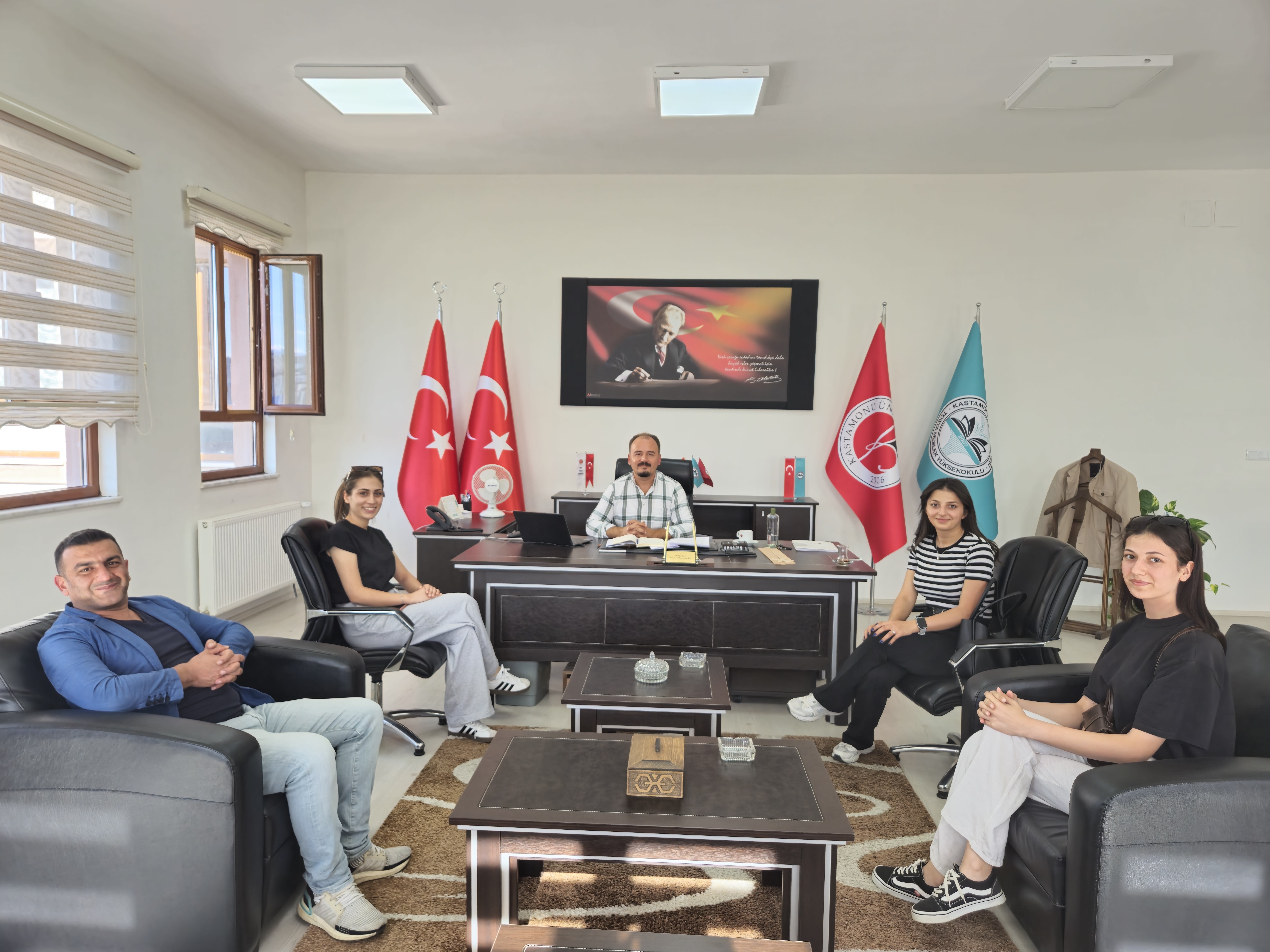 Yüksekokulumuzda Yeni Akademik Yılda Çay Sohbetleri Başladı