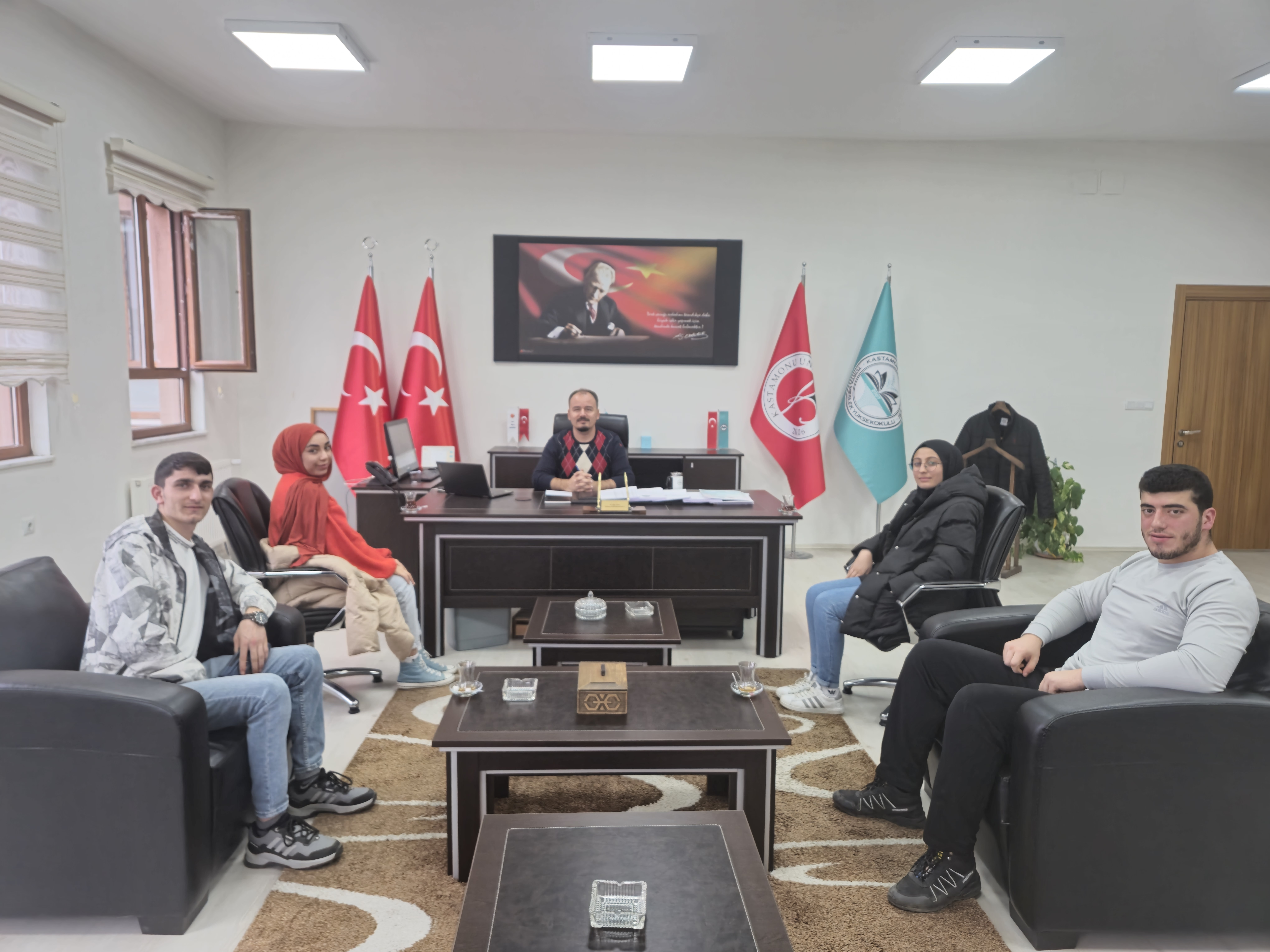 Yüksekokulumuzda Çay Sohbetleri Devam Ediyor