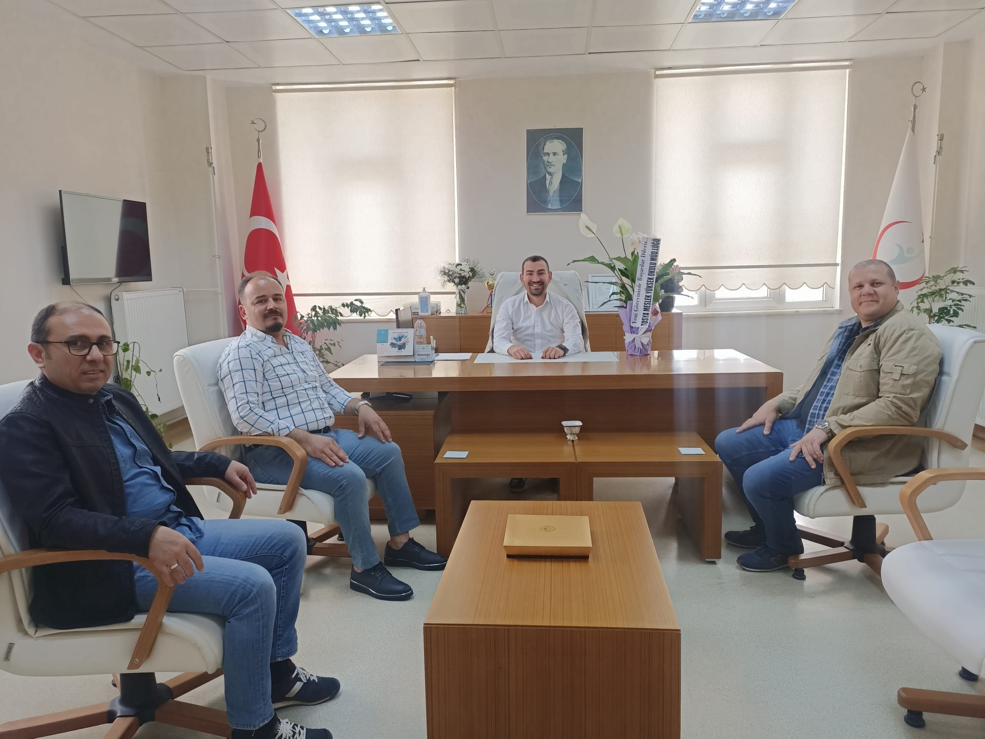 Yüksekokulumuzdan Tosya Devlet Hastanesi Başhekimliği'ne Ziyaret