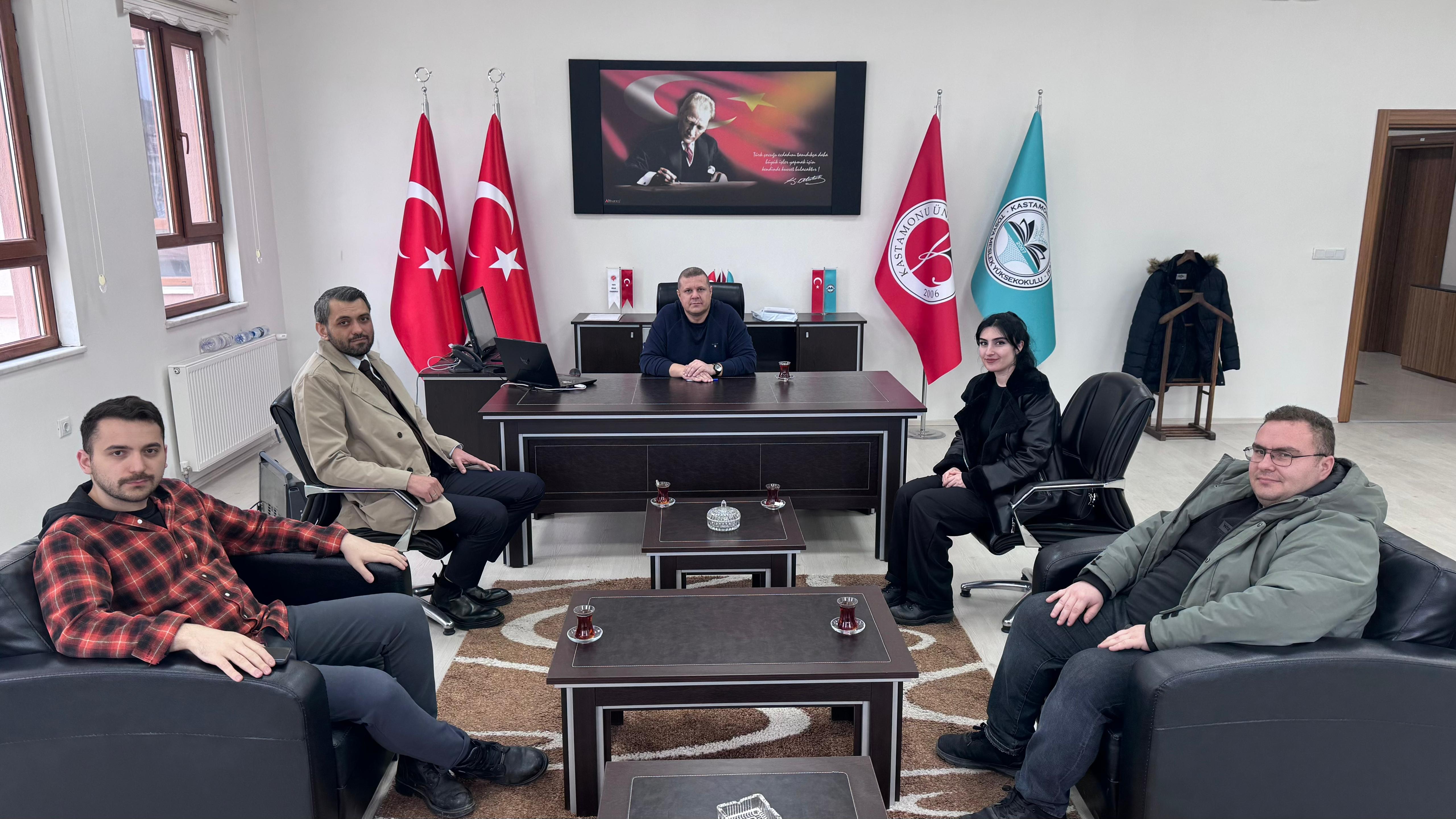 Meslek Yüksekokulumuza Tosya Sosyal Hizmet Merkezi Müdürlüğünden Ziyaret