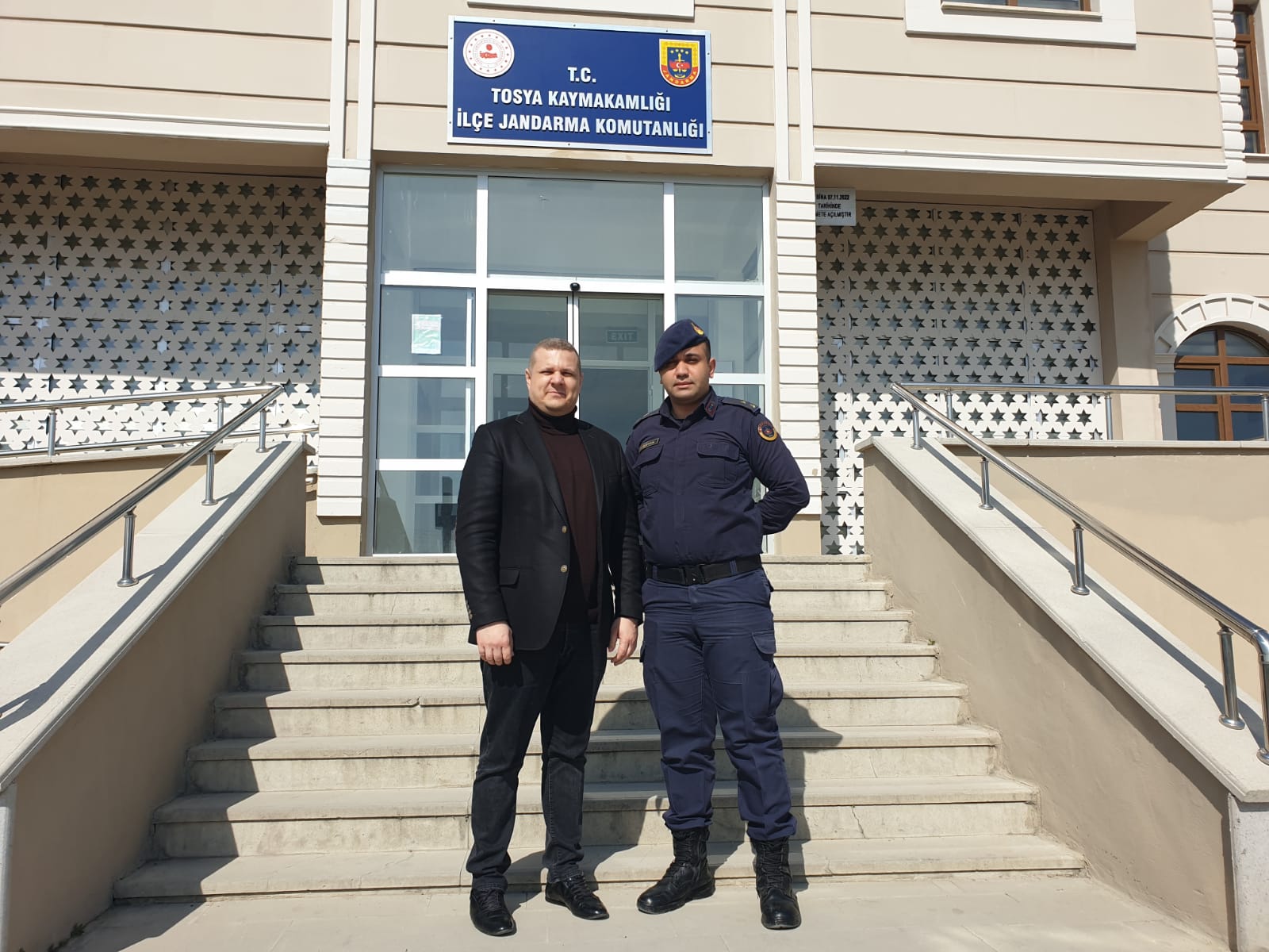 Tosya İlçe Jandarma Komutanlığına Ziyaret