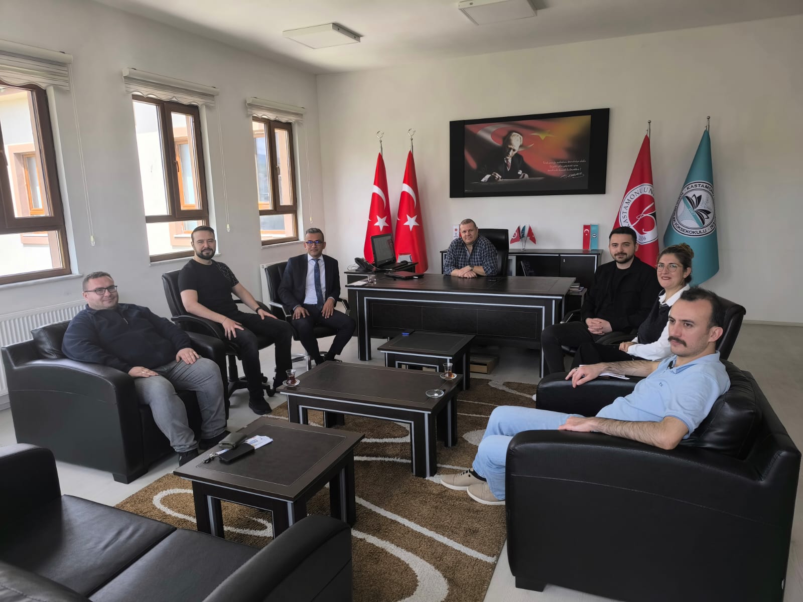 Tosya Halkbank Şube Müdürlüğünden Yüksekokulumuza Ziyaret