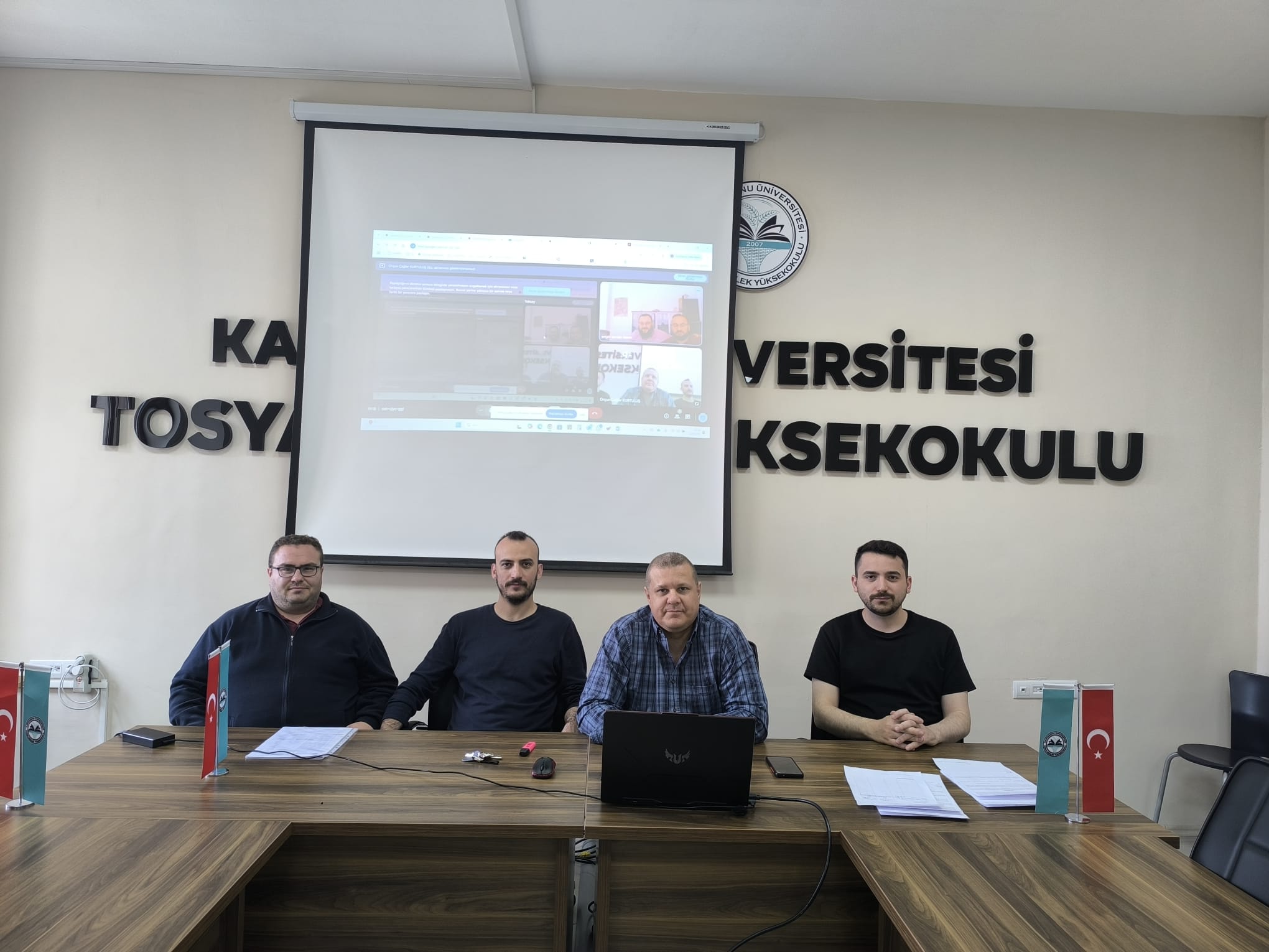 Meslek Yüksekokulumuzda İç Tetkik Değerlendirmesi Gerçekleştirildi.